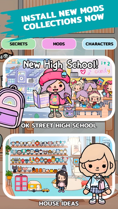 Mods & Houses for Toca World Screenshot