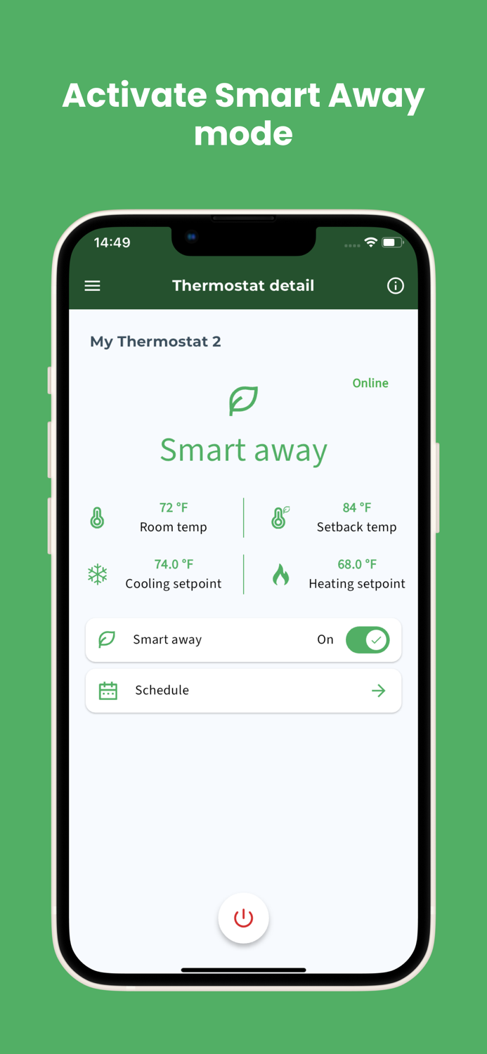Rhapsody Thermostat Control