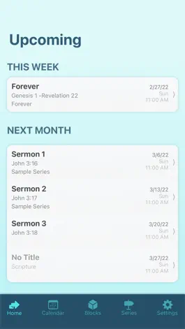 Game screenshot Sermon Planner apk