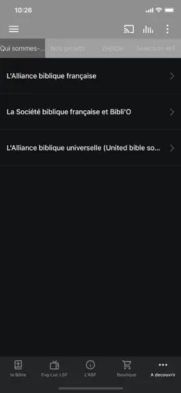 Game screenshot Bible Française Société hack