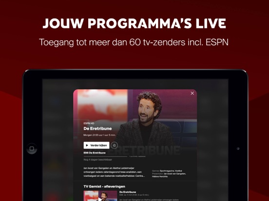 Canal Digitaal TV App iPad app afbeelding 3