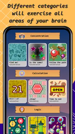 Brain training: memory & logic screenshot 4