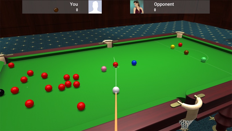Snooker Pro Online screenshot 1