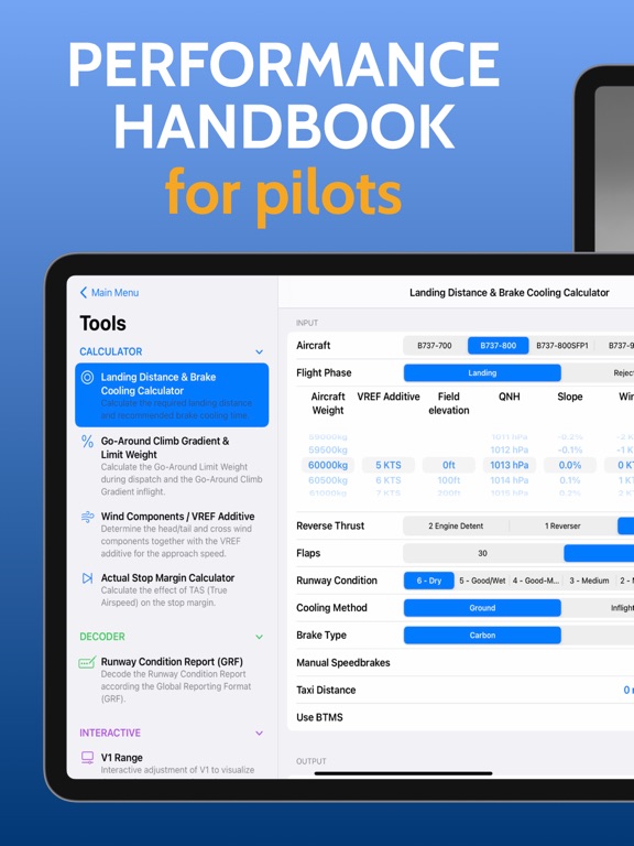 Screenshot #4 pour B737 Performance Handbook