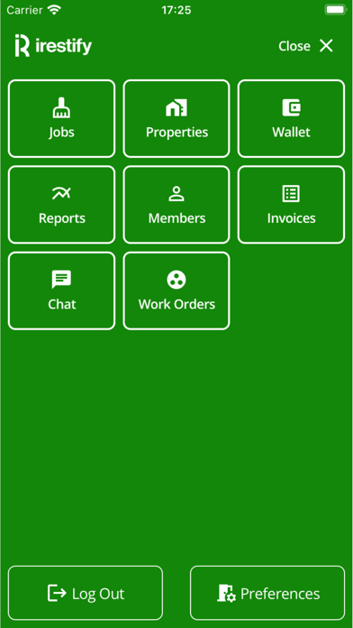 iRestify Clients Screenshot