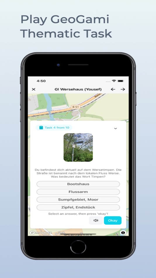 #4. GeoGami (iOS) 由: Institute for Geoinformatics