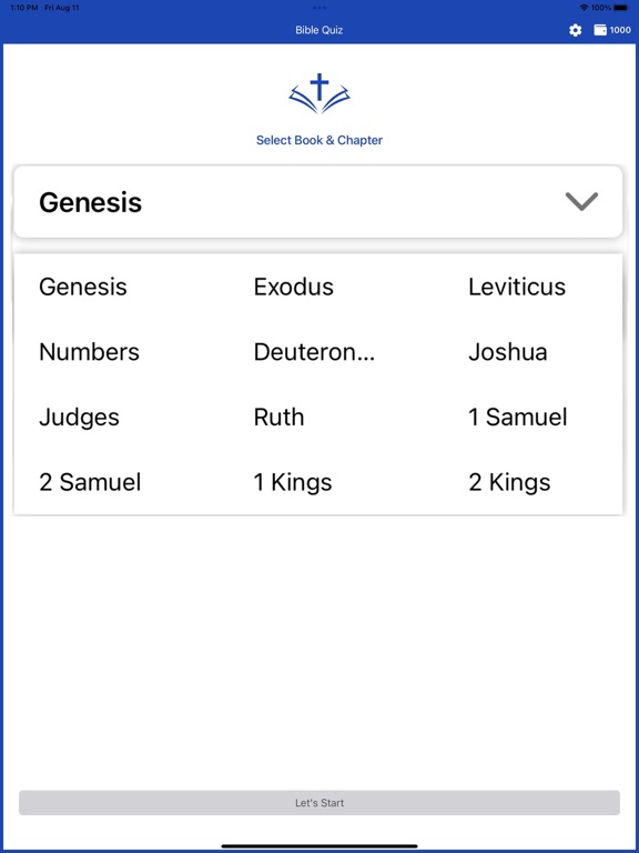 ESV Bible Quiz Game