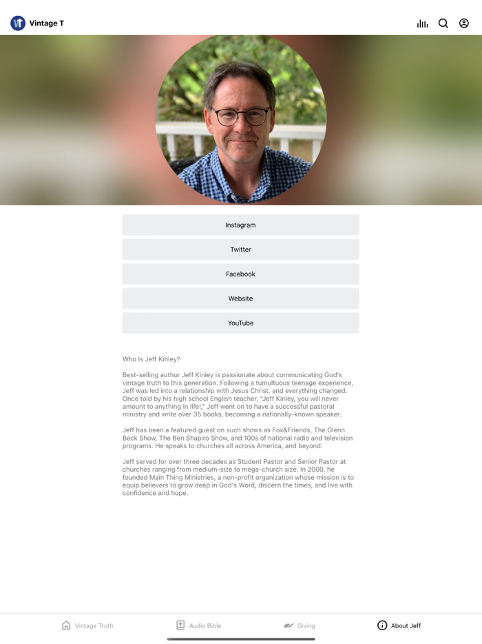 The Vintage Truth App