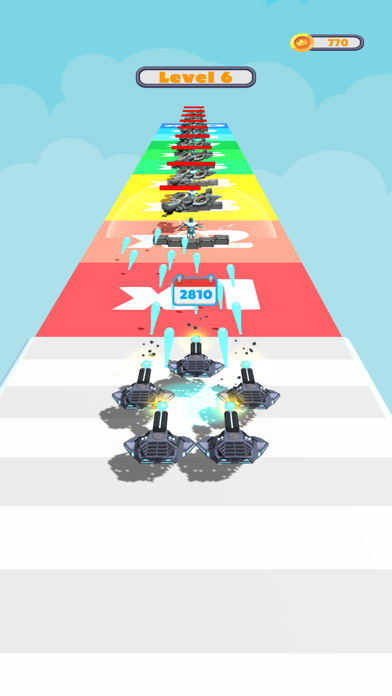 Tank Evolution Rush! Screenshot