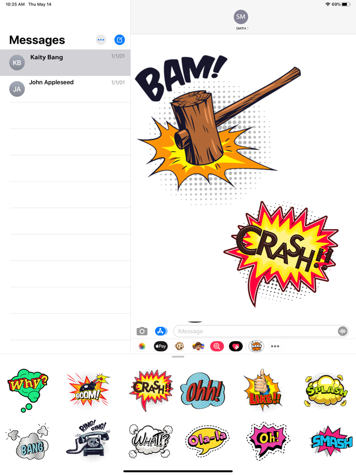 Comic Stickers Real