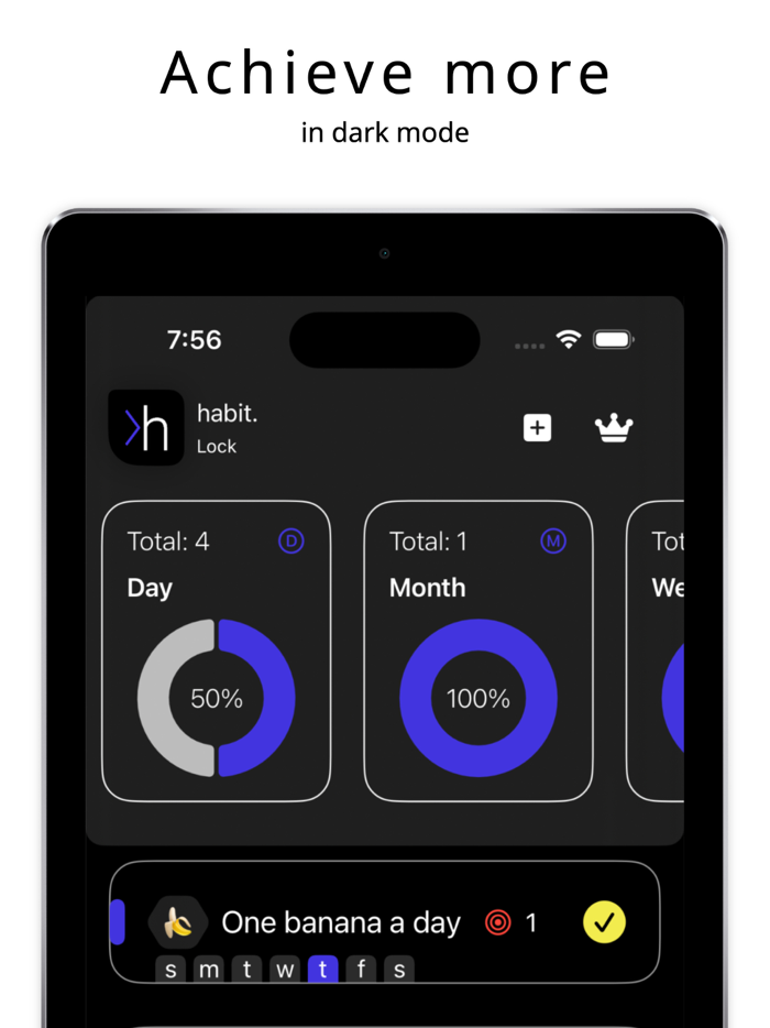 Habit Lock Track Daily Habits