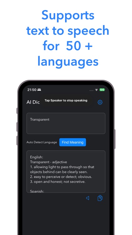 AI Translator & AI Dictionary