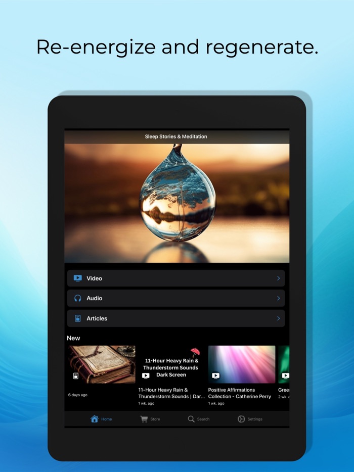 Sleep Stories and Meditation