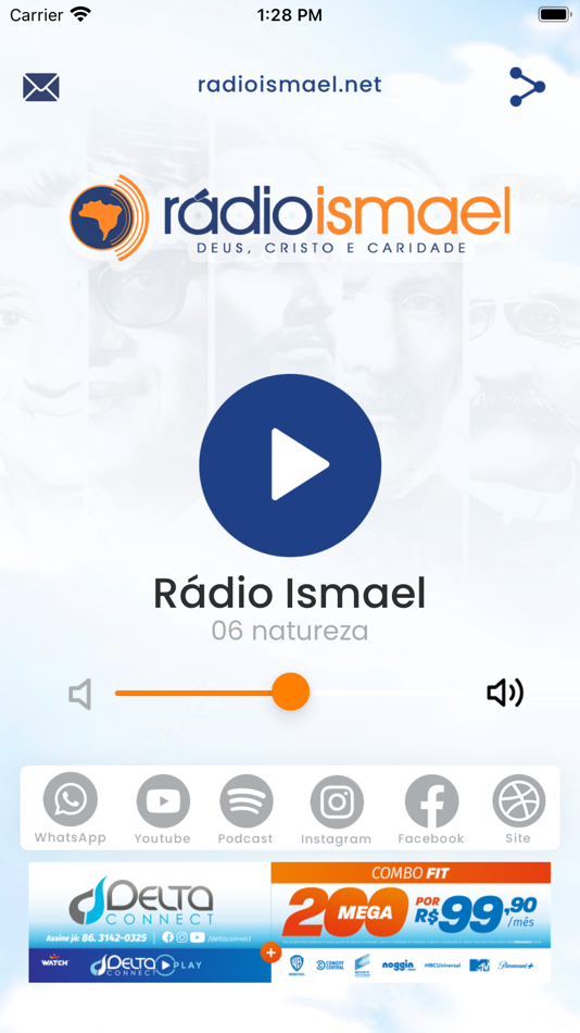 #3. Rádio Ismael (iOS) 由: Centro Espirita Caridade e Fé