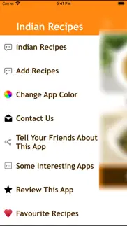 How to cancel & delete indian recipes - food reminder 4