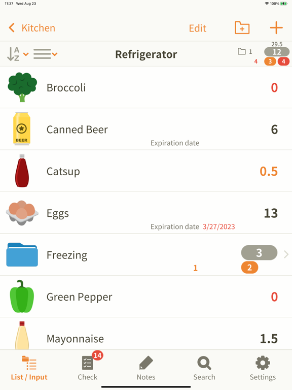 My Inventory LT – Home Tracker iPad screenshot 4 - Shopping app