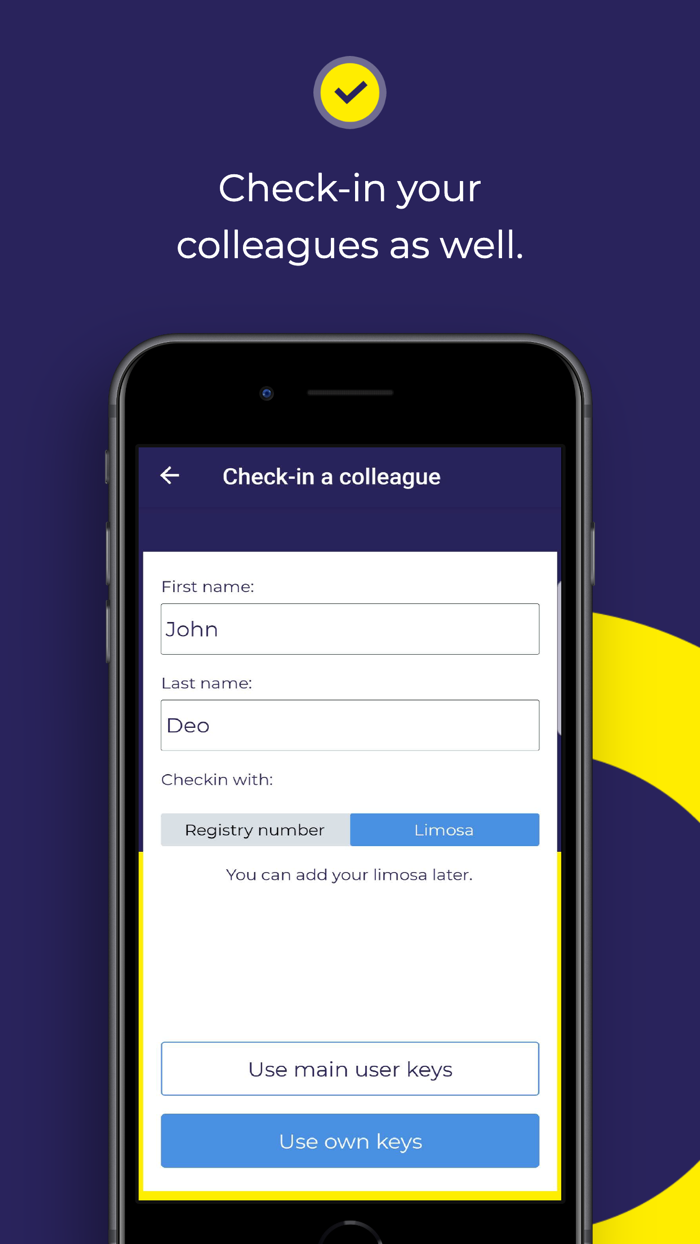 Lecot Connect Check-in--work