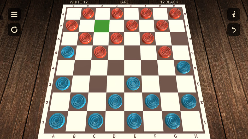 #7. Checkers - Two player (macOS) 由: Sergei Shendrikov
