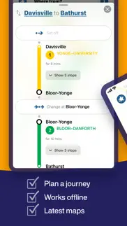 toronto subway map iphone screenshot 3