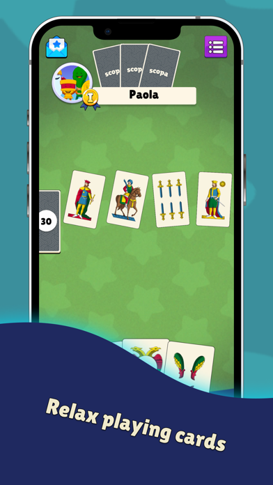 Scopa! Play cards online Screenshot