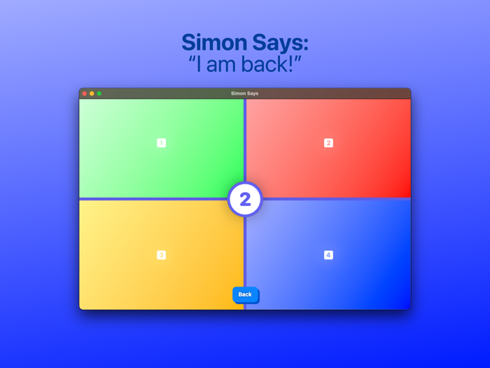 Simon Says a nostalgia puzzle