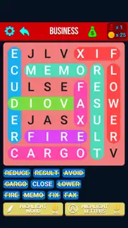 word hunt: word puzzle game iphone screenshot 1