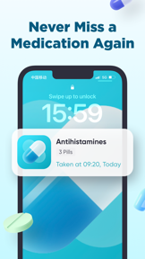 Pill Box ◐ Medication Reminder screenshot
