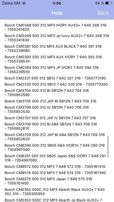 RADIO CODE for FIAT B&Bのおすすめ画像7