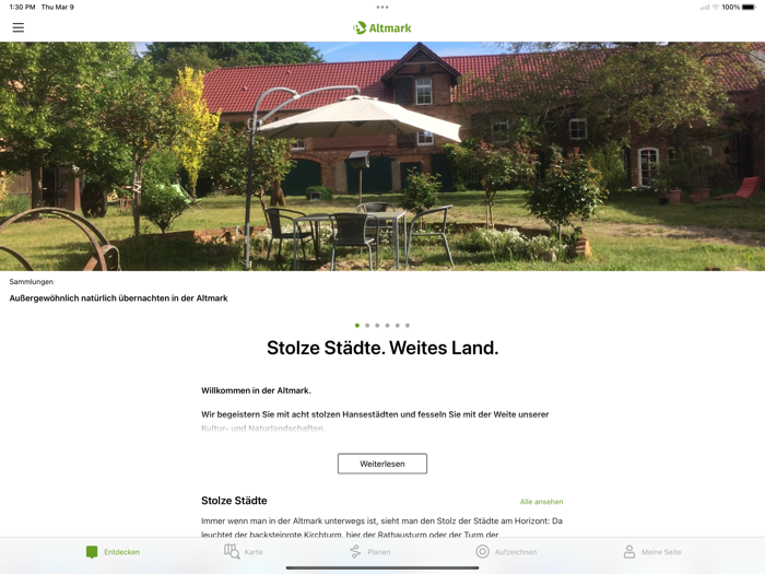 Die Altmark Aktiv-App