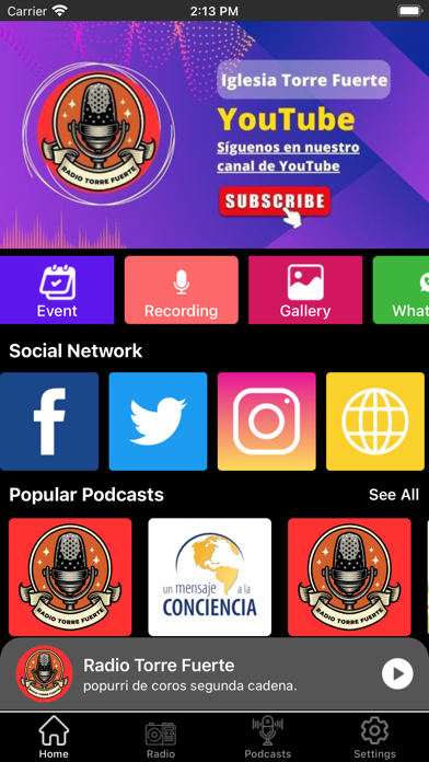 Radio Torre Fuerte FM Screenshot
