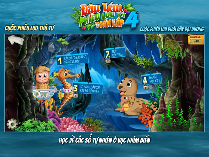 Đậu Lém Phiêu lưu ký - Toán 4