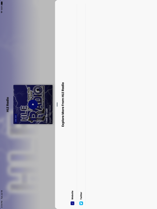 HLE Radio iPad screenshot 3 - Music app