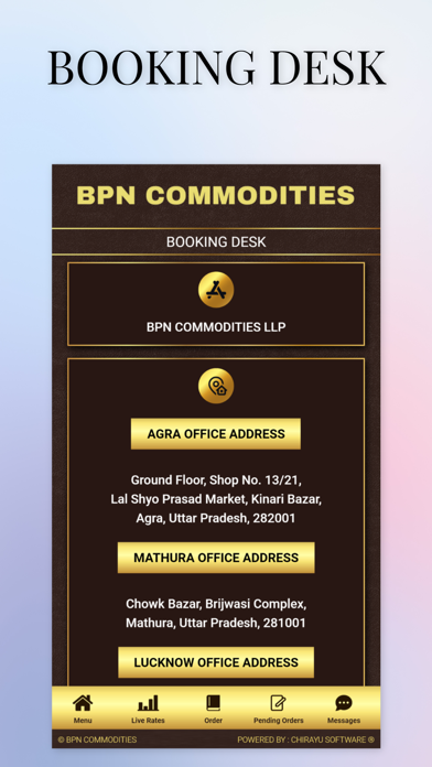 BPN Commodities Live Screenshot