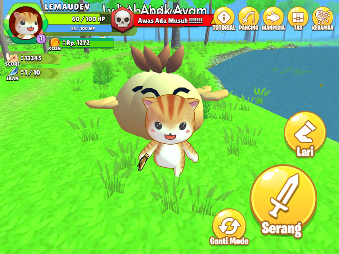 Simulator Kucing Mancing 3D