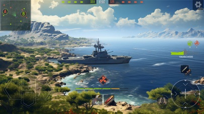 海軍 戦争 ・ 軍艦 戦艦 ゲームのおすすめ画像2