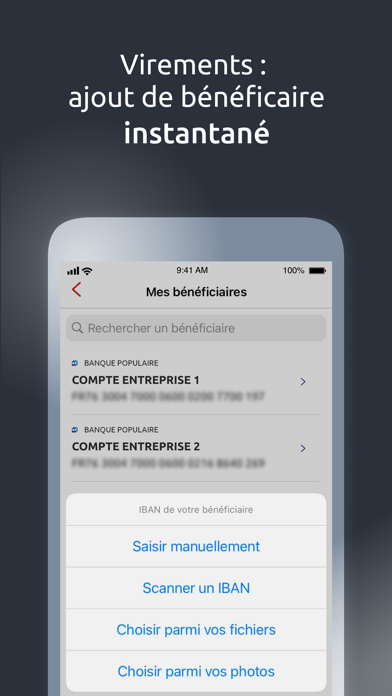 Screenshot #3 pour Banque de Savoie PRO