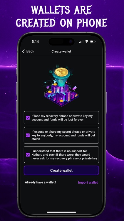 KUTHULU - Social on Blockchain screenshot-5