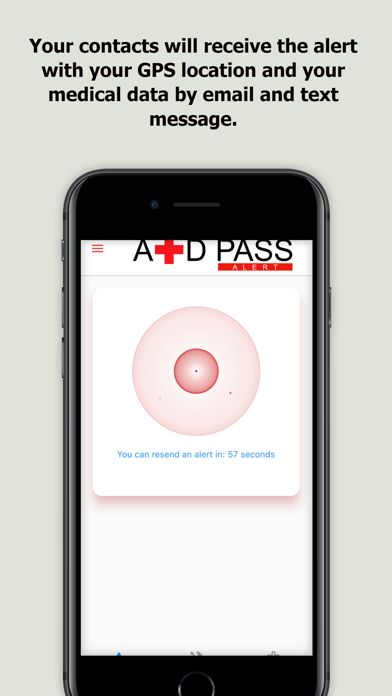 AidPass Alert Screenshot