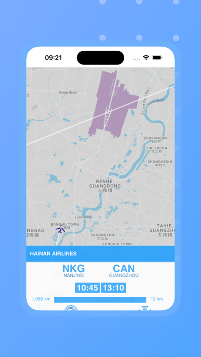 CHH : Hainan Flight Radar Screenshot