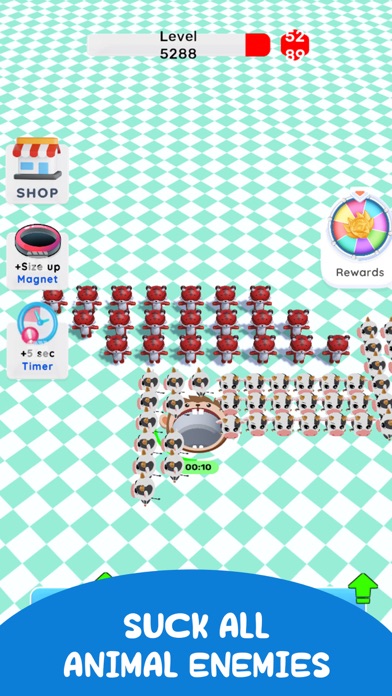 Cartoon Attack Hole 3D Screenshot