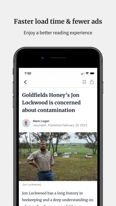 Central Western Daily Screenshot