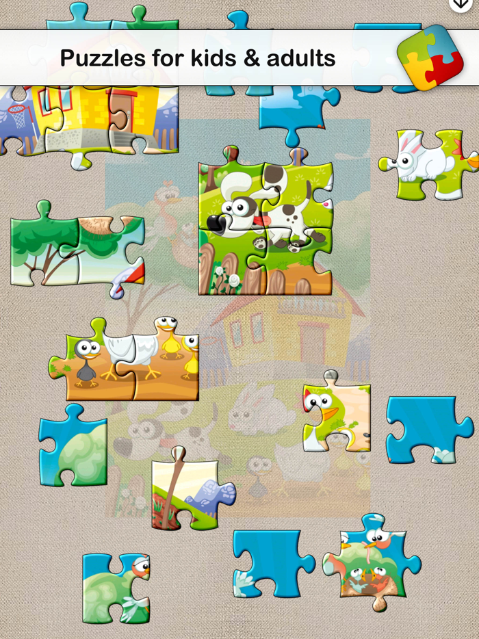 Jigsaw Puzzle Solving Games