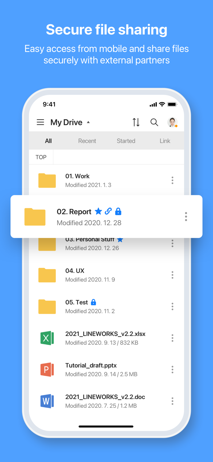 LINE WORKS Team Communication