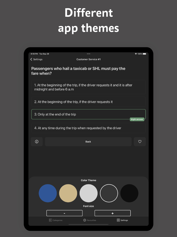 TLC NYC Practice Exam prep