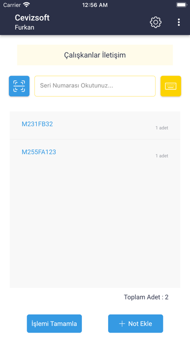 Stok Sayım Screenshot