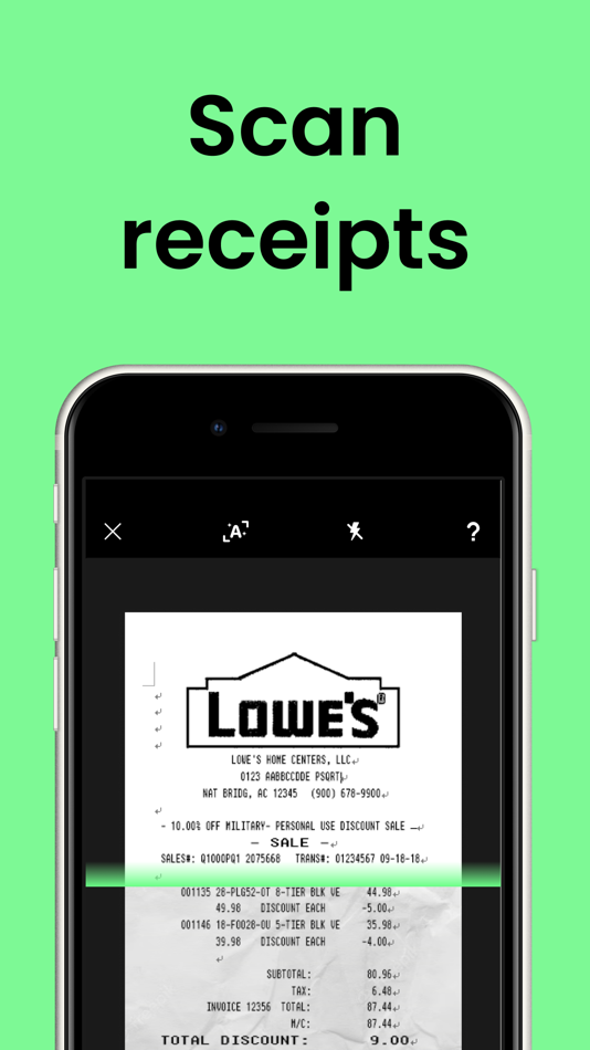 #4. Tofu Expense: Receipt Tracker (iOS) Podle: GetPaid Inc.