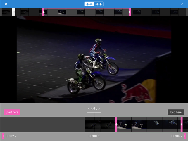 Snímek obrazovky Video Joiner & Trimmer Pro