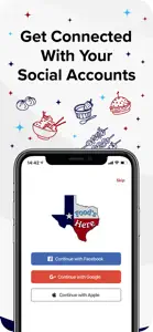 Food's Here Texas screenshot #2 for iPhone