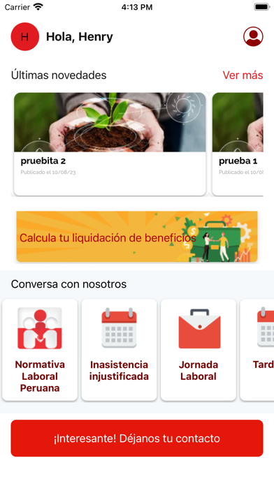 Normativa Laboral Screenshot
