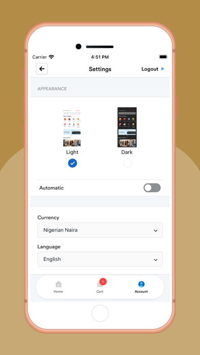 Kero App Screenshot